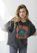 TEE SHIRT ALBA CARBONE XS - ONE TEE