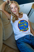 TEE SHIRT AZAEL BLANC XS - ONE TEE