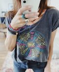 TEE SHIRT FELICIE CARBONE XS - ONE TEE