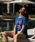 TEE SHIRT KALE BLUE XS - ONE TEE
