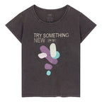 TEE SHIRT PRUDENCE XS CARBONE - ONE TEE