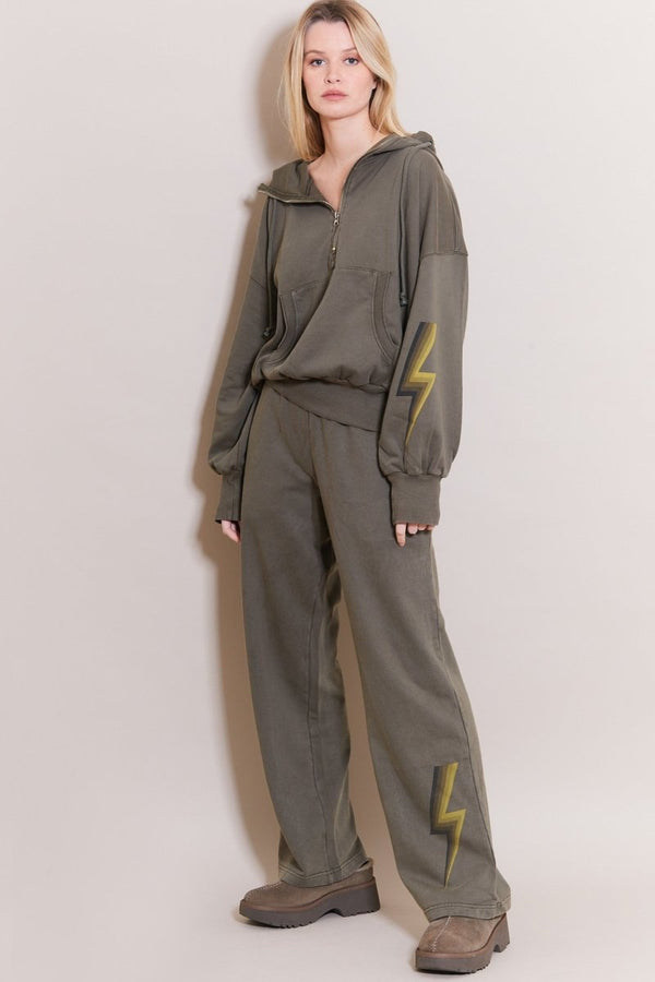 JOGGPANT KAKI NAEL X VÉRONIKA S/M - ONE TEE X VERONIKA LOUBRY