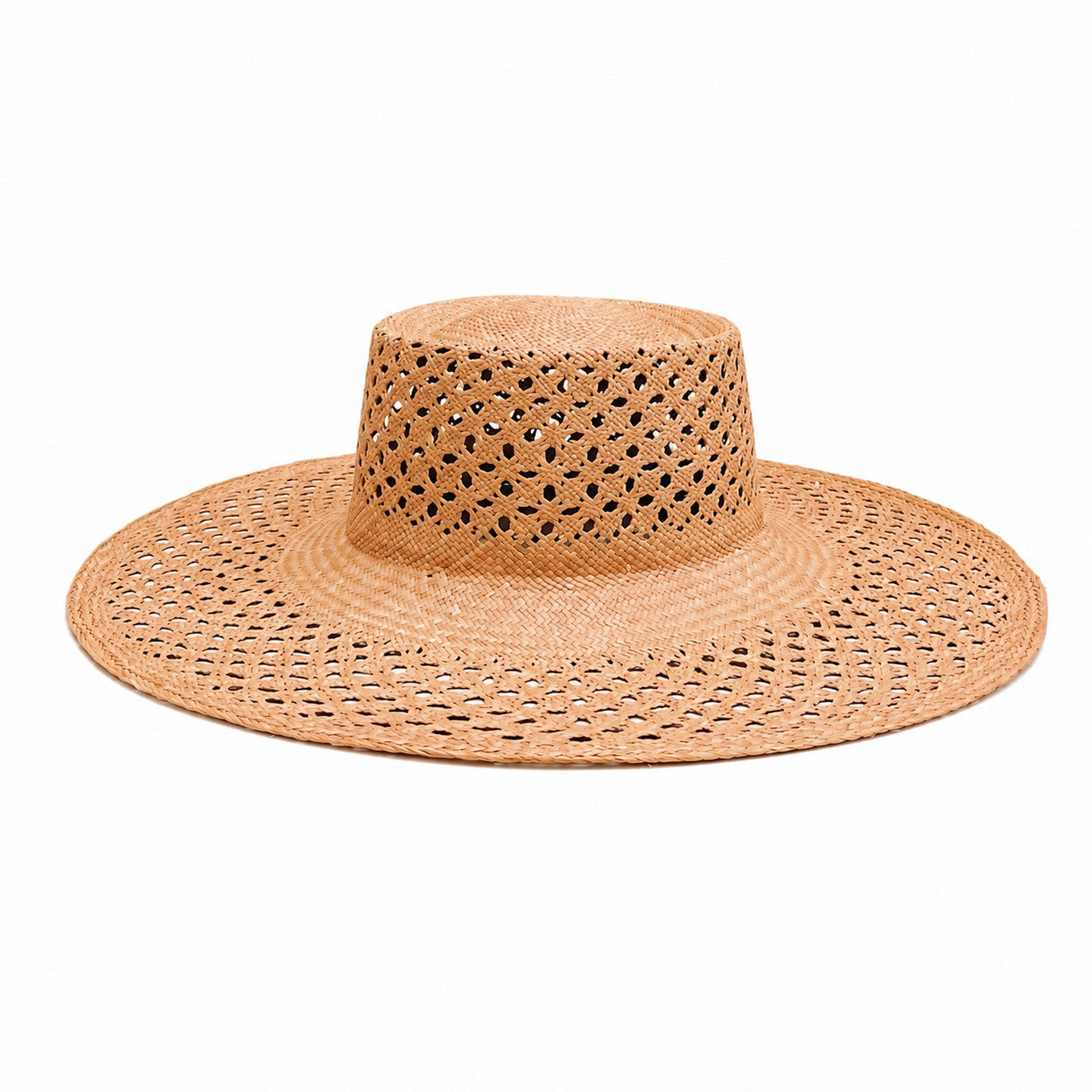 Chapeau Paille Opale Jr - Apricot