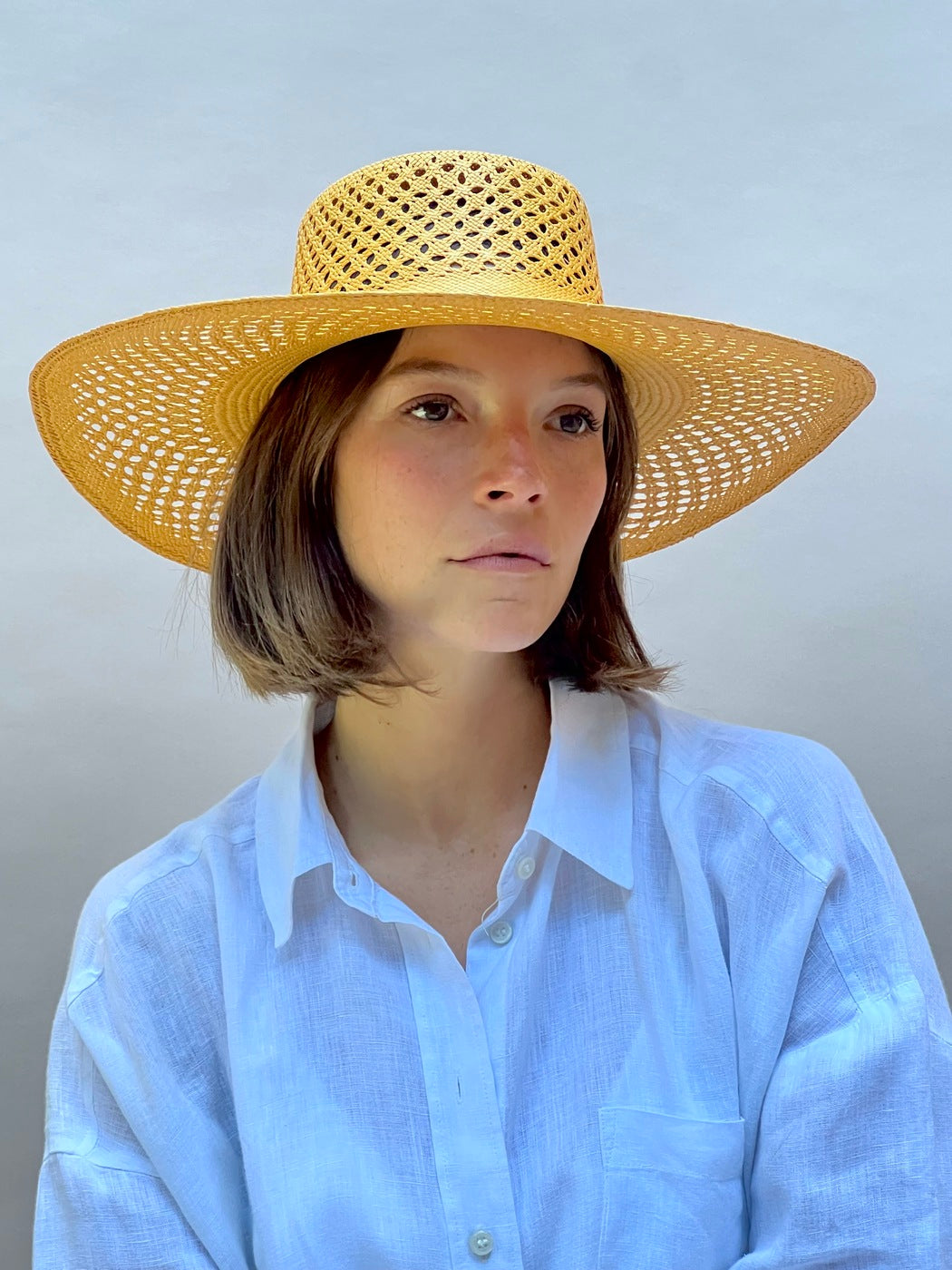 Chapeau Paille Opale Jr - Sun