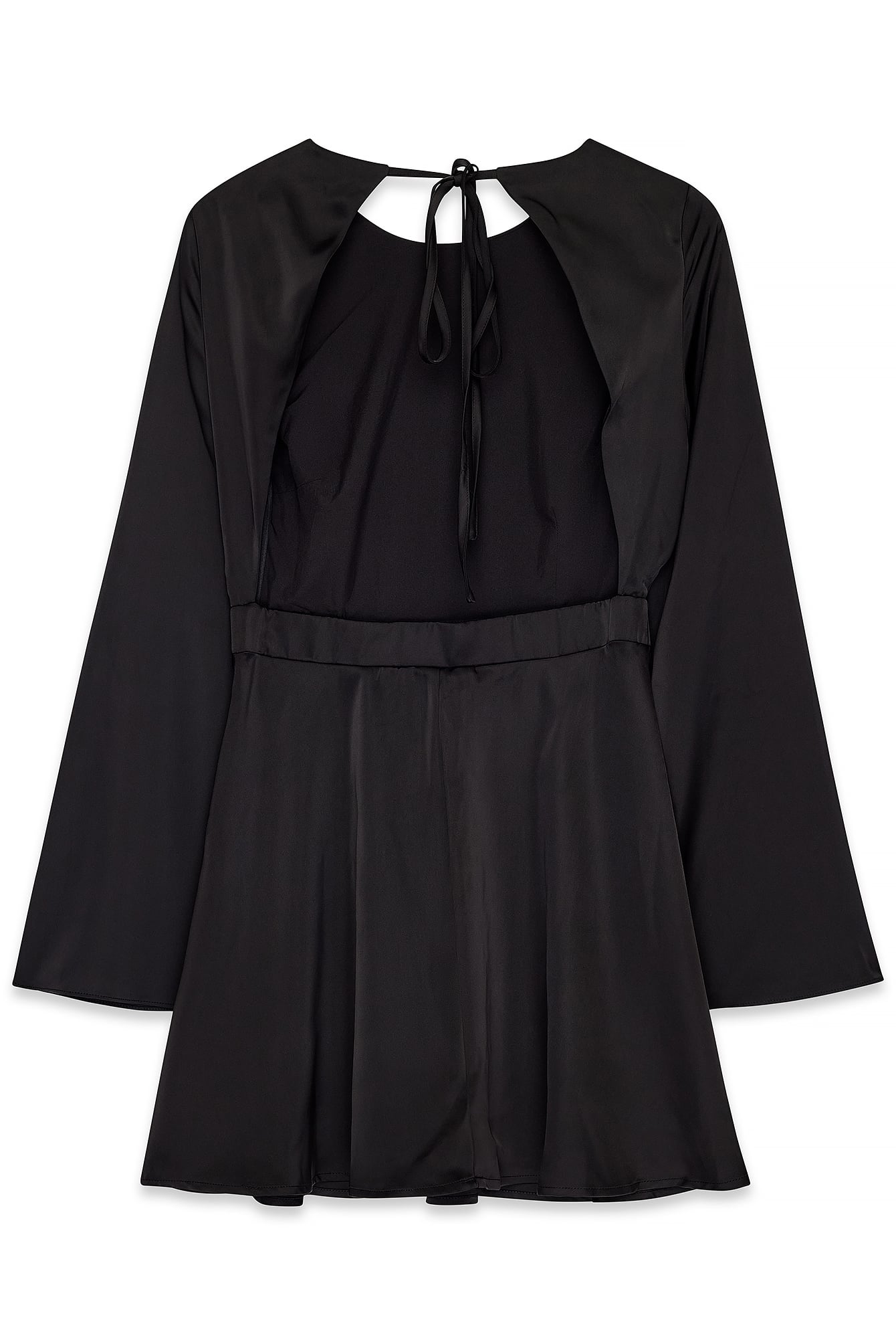 Robe Dos Ouvert Noir