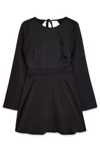 Robe Dos Ouvert Noir