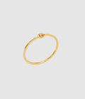And...Paris - Bague Memory Saphir Orange Or Jaune - Femme