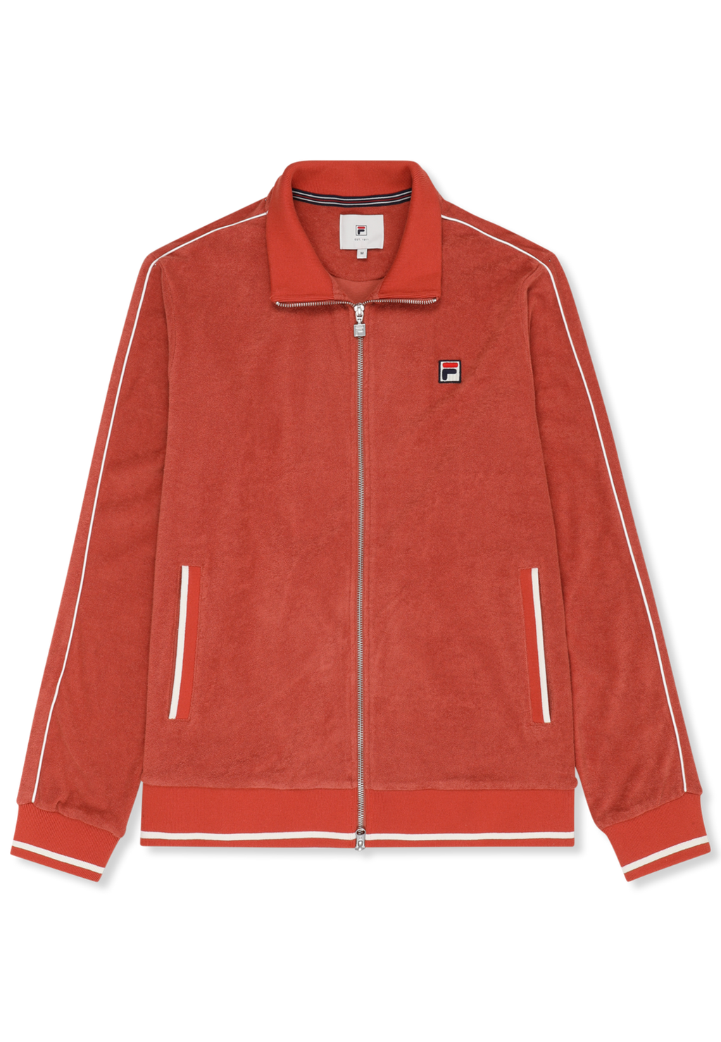 Veste De Survêtement Éponge Classique - Rouge Étrusque