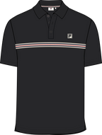 Polo À Bande Heritage Classique - Noir