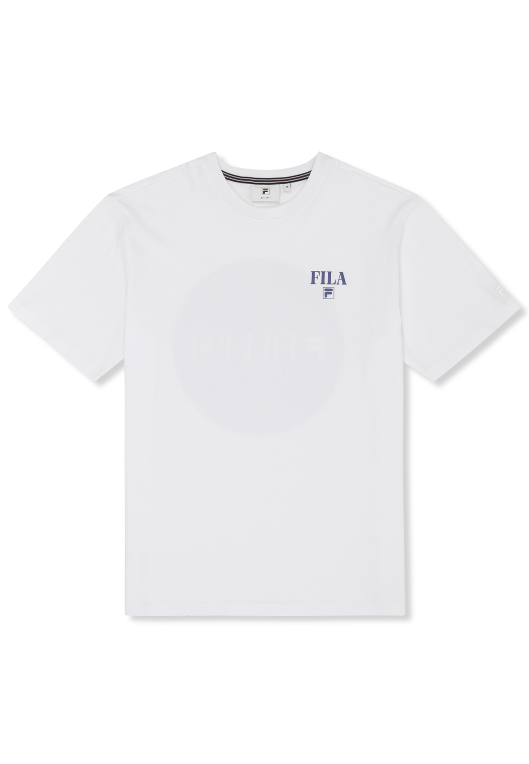T-Shirt À Imprimé Décontracté - Blanc Éclatant