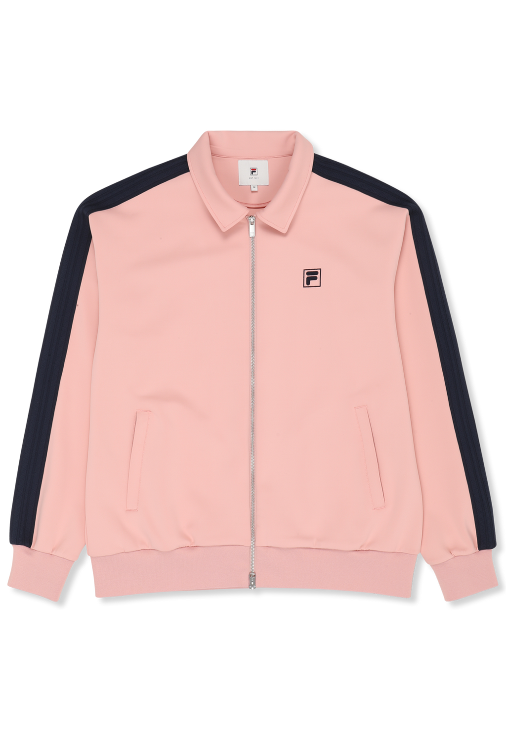 Veste De Survêtement À Bandes Décontractée - Rose Tendre