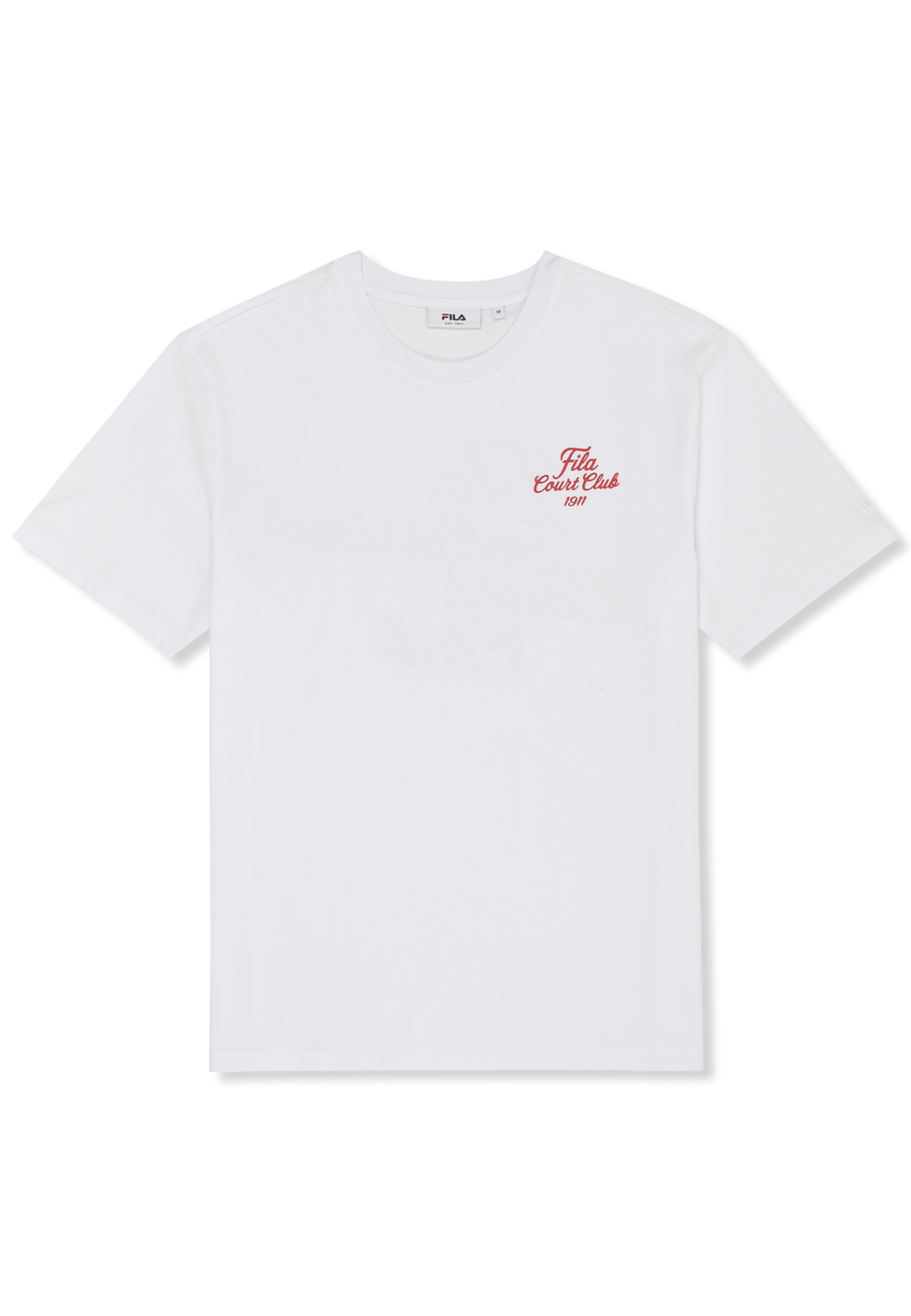 T-Shirt À Imprimé Décontracté - Blanc Éclatant