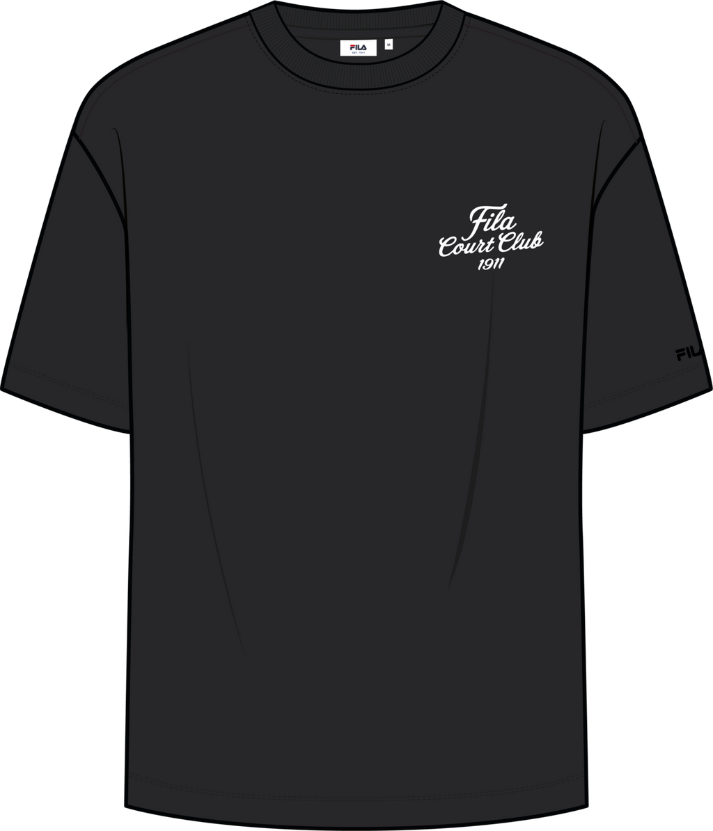 T-Shirt À Imprimé Décontracté - Noir