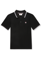 Polo À Liseré Slim - Noir