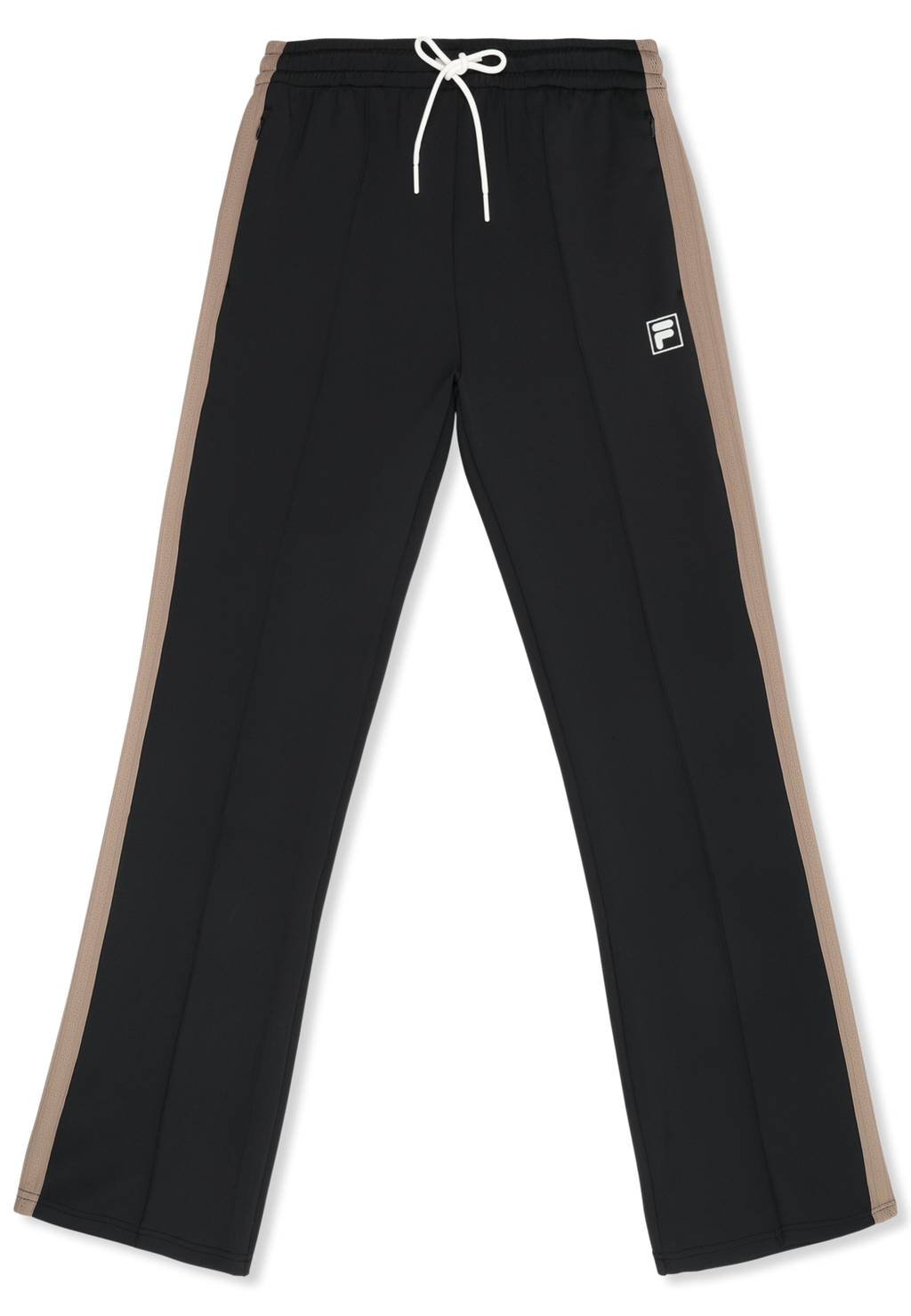 Pantalon De Survêtement À Bandes Extra-Long - Noir