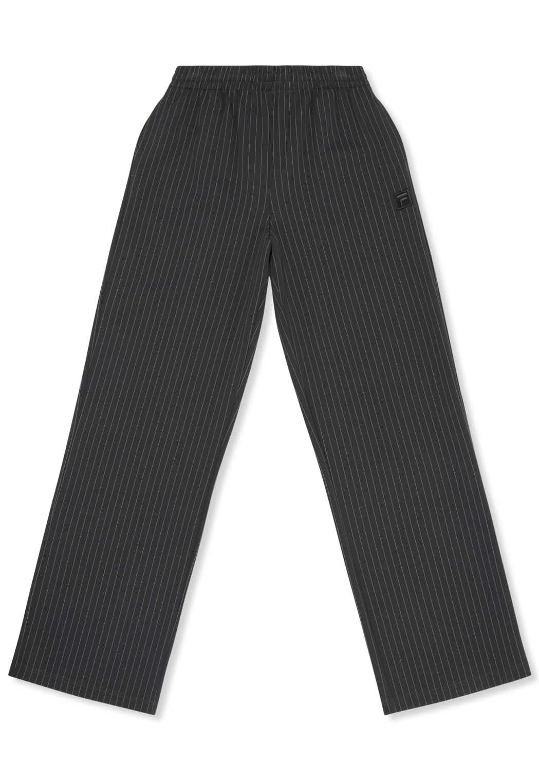 Pantalon Large À Fines Rayures - Phantom