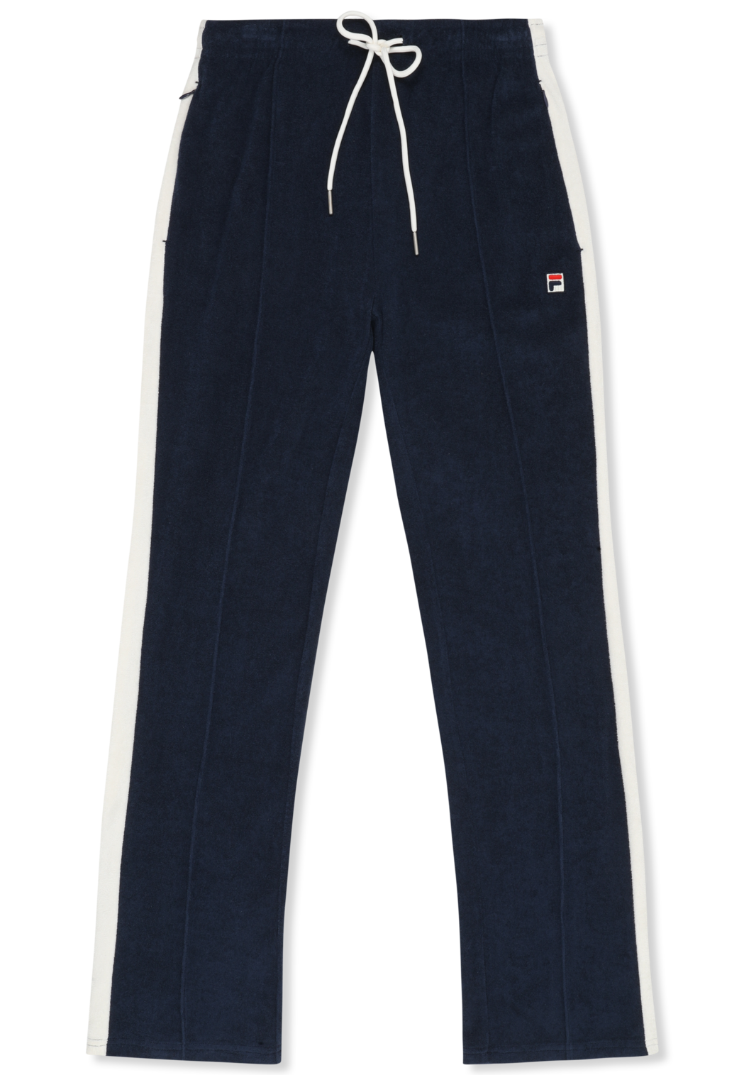 Pantalon De Survêtement Éponge À Panneau Contrastant Slim - Iris Noir-Aigrette