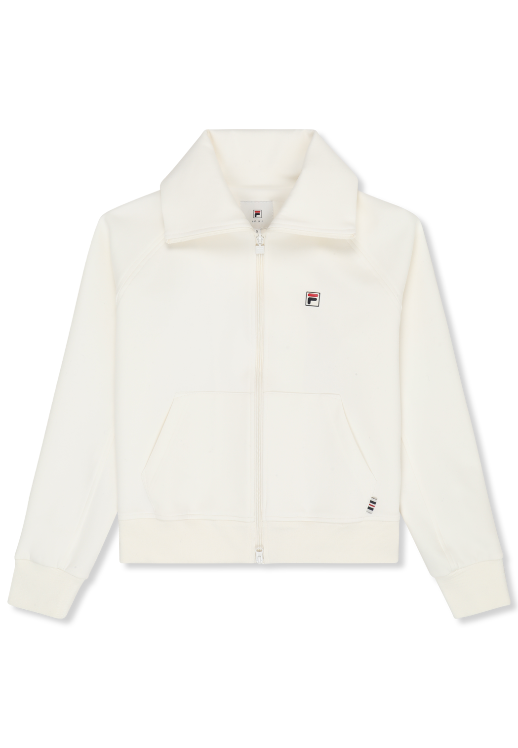 Veste Scuba À Col Montant Décontractée - Aigrette