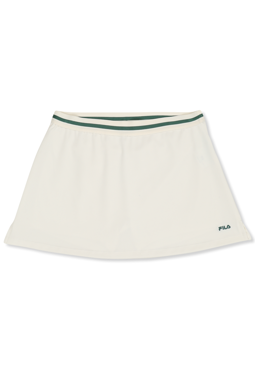 Jupe-Short De Tennis À Bandes Ajustée Imprimée - Aigrette