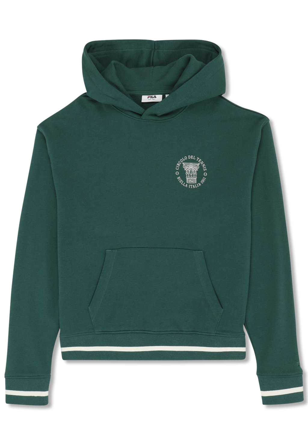Hoodie À Imprimé Décontracté - Vert Bouquet