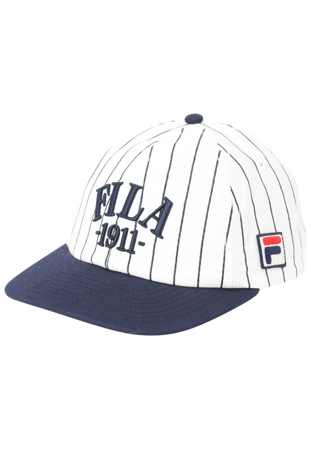Casquette Snapback 6 Panneaux À Fines Rayures Non Structurée - Aigrette-Iris Noir