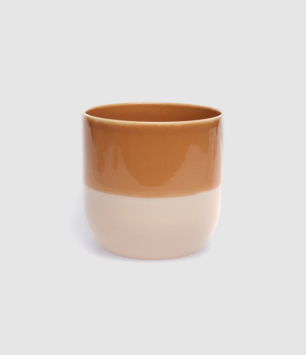 Oustao - Cache-Pot M Mediterranea Bicolore - Mixte