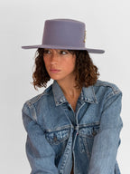 Chapeau Feutre Oxane - Mauve