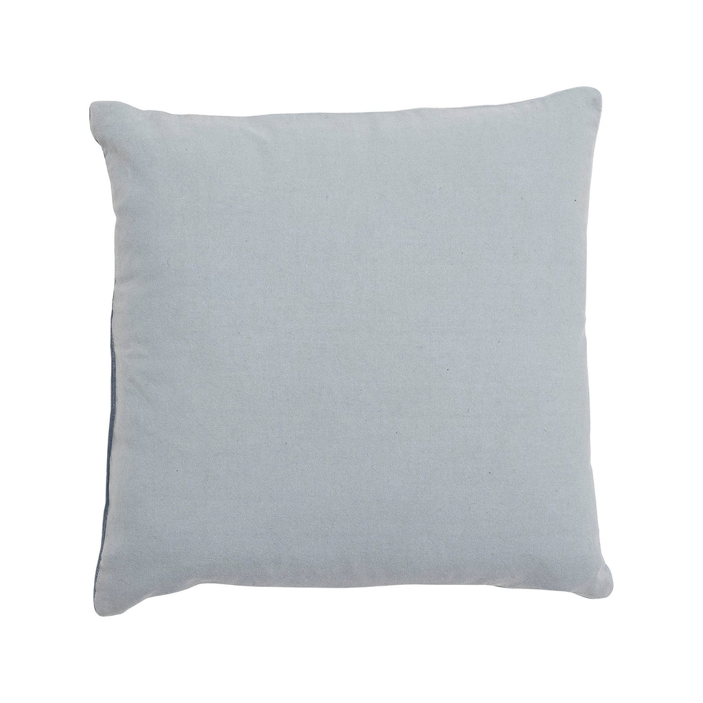 Aban - Coussin - Bleu - Coton