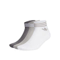 Pack 3 Paires De Chaussettes Adidas Originals Trefoil - Blanc - Mixte - Adidas - The Bradery