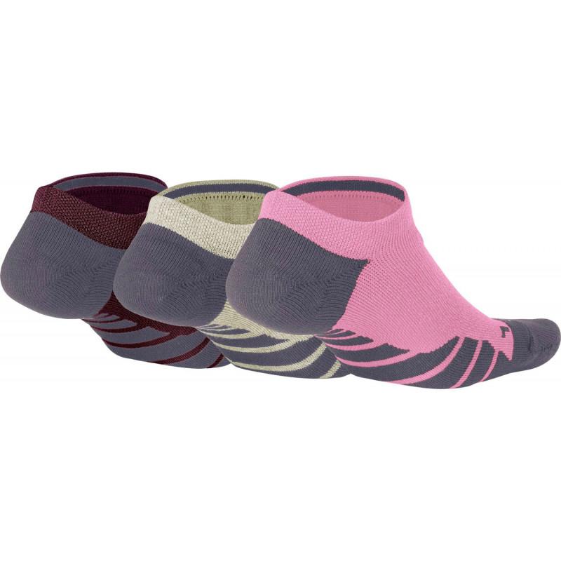 Pack 3 Paires De Chaussettes Nike Everyday Max Crush - Bordeaux - Homme - Nike2 - The Bradery