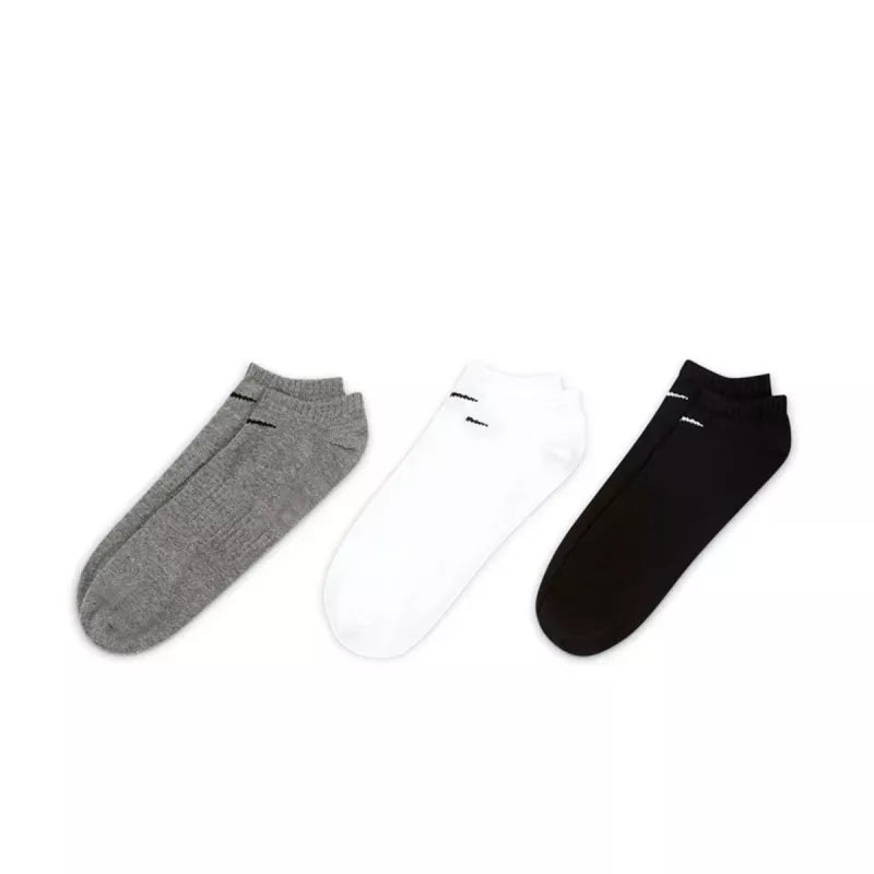 Pack 3 Paires De Chaussettes Nike Eveveryday Lightweight - Gris/Blanc/Noir