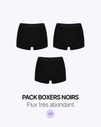 Trio Boxer Noir