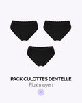 Pack Trio Culotte Dentelle