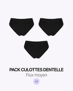 Pack Trio Culotte Dentelle