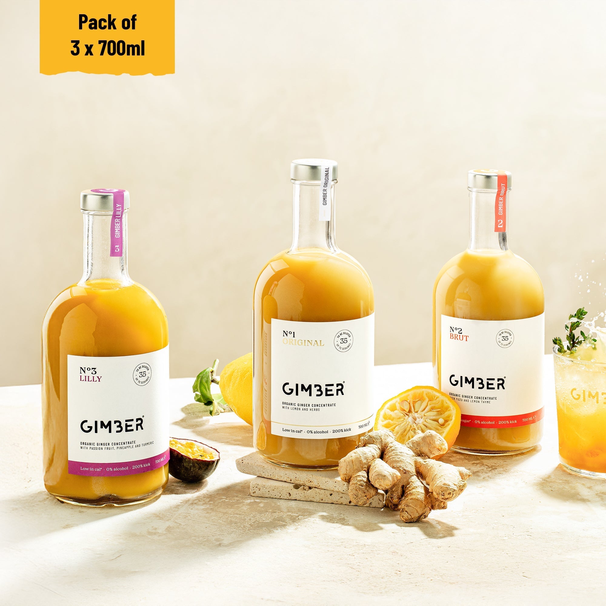 Pack Of 3 X 700Ml