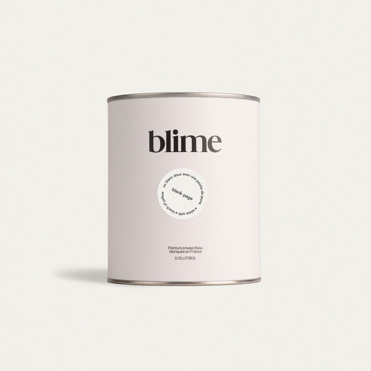 Pot de peinture 0,75L Blank page - teinte blanc casse