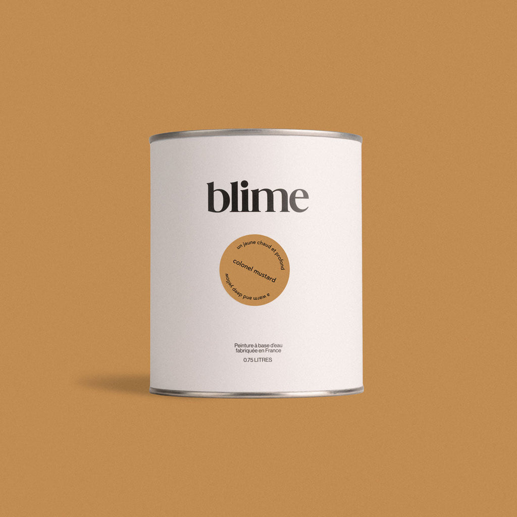 Pot de peinture 0,75L Colonel mustard - teinte jaune moutarde