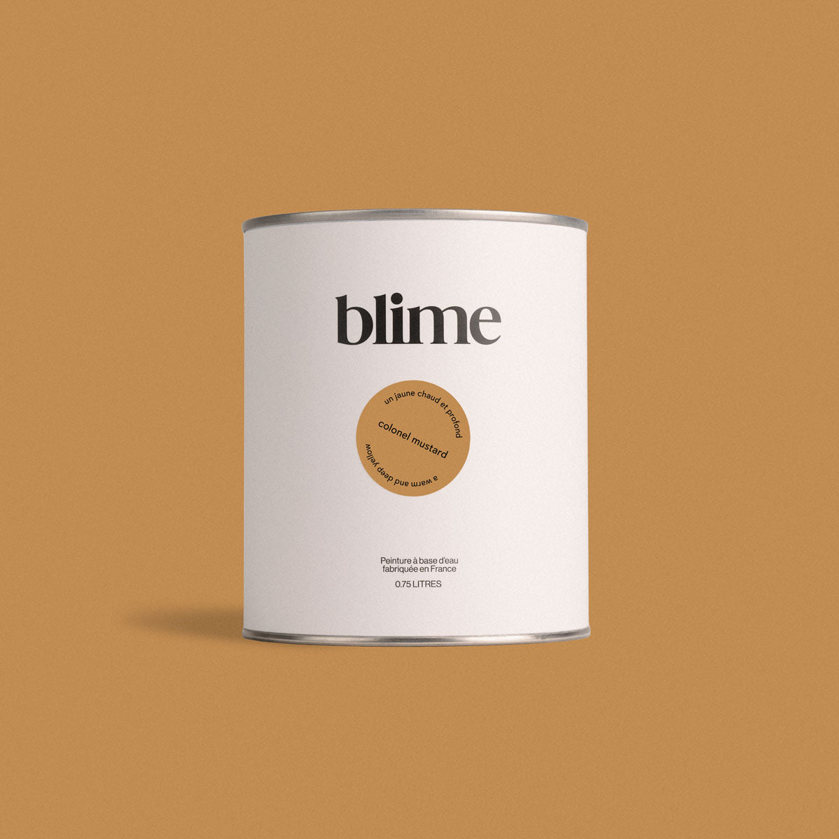 Pot de peinture 0,75L Colonel mustard - teinte jaune moutarde
