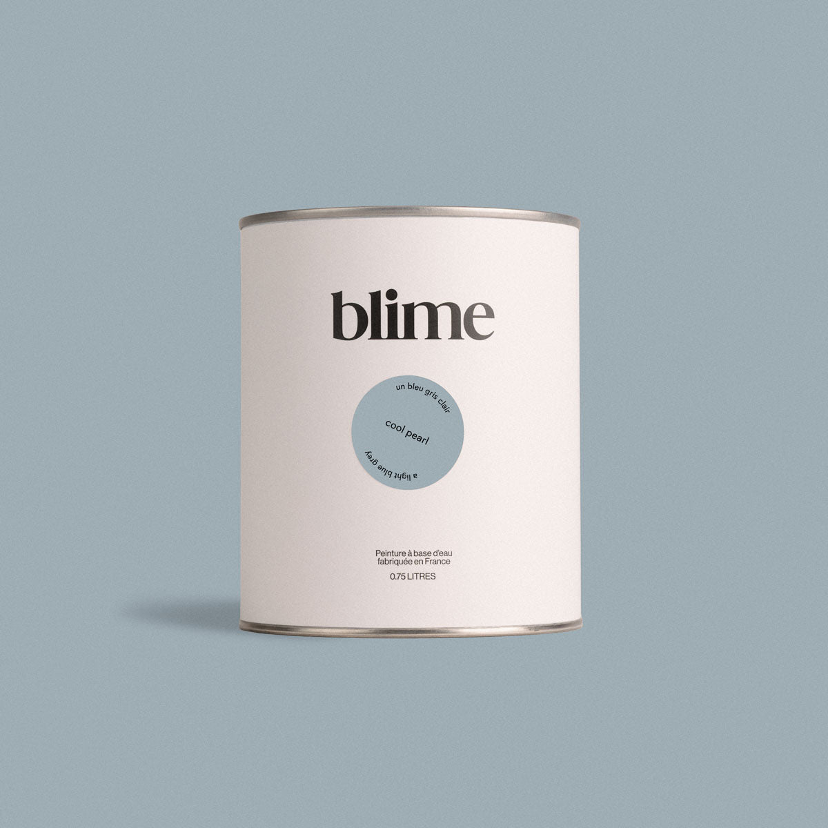 Pot de peinture 0,75L Cool pearl - teinte bleu gris clair