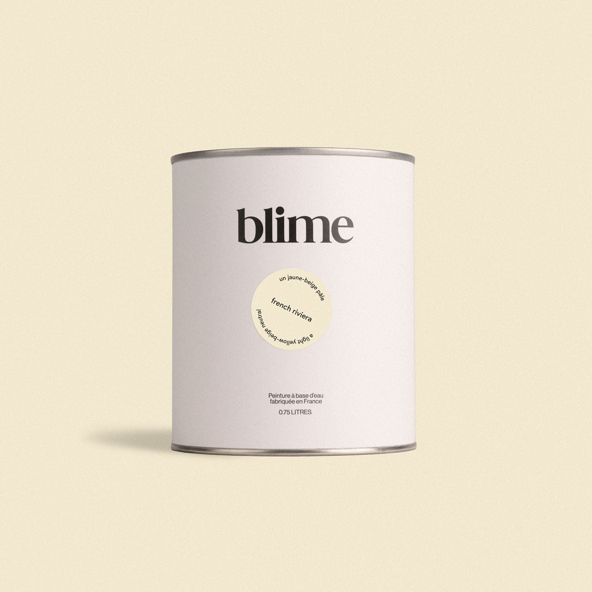 Pot de peinture 0,75L French riviera - teinte jaune beige