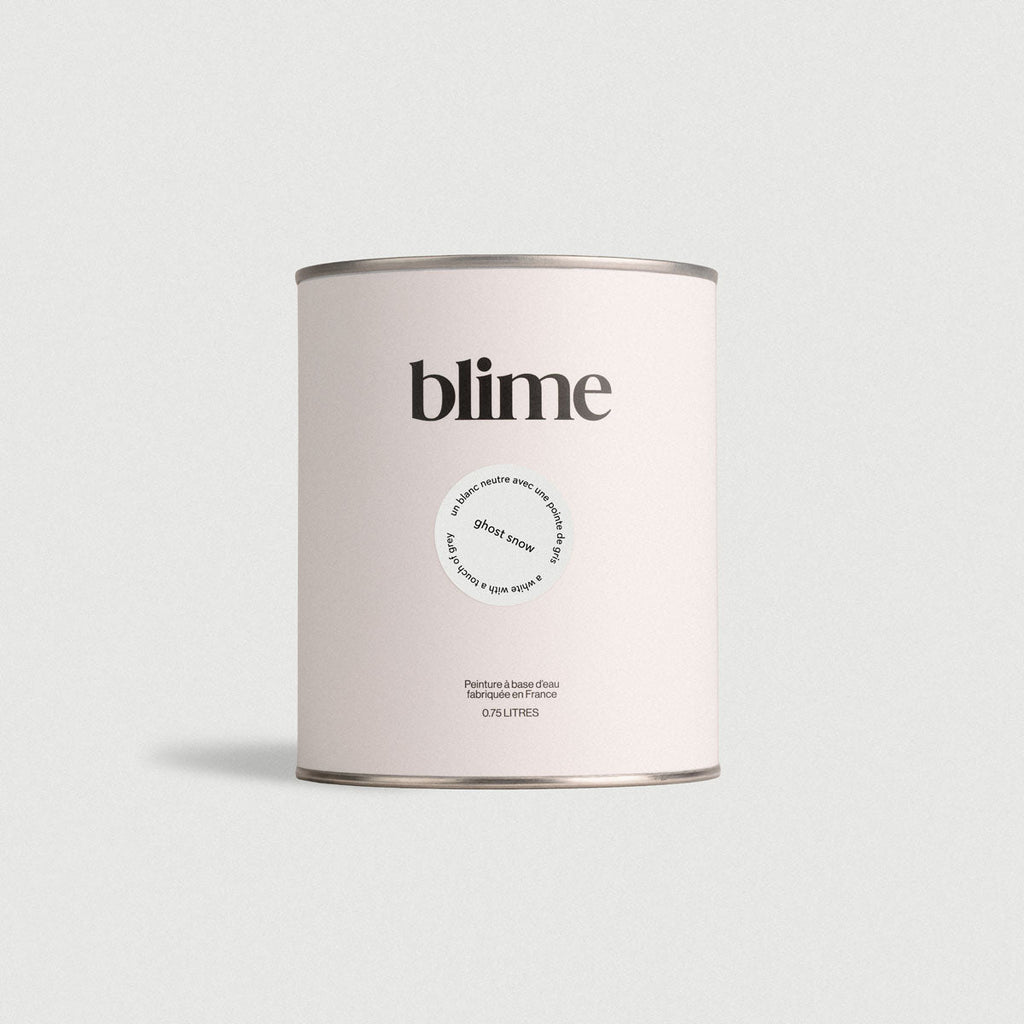 Pot de peinture 0,75L Ghost snow - teinte blanc gris