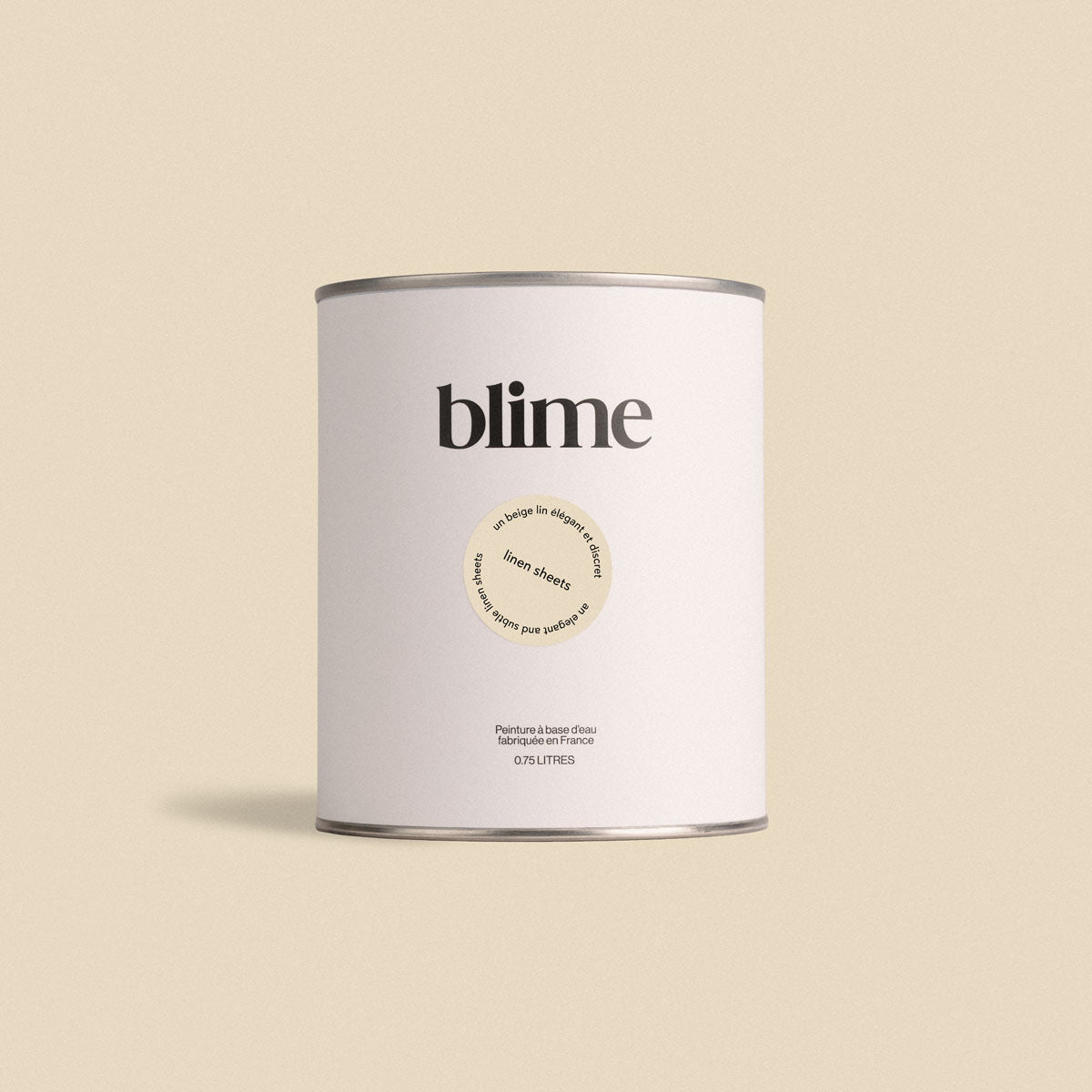 Pot de peinture 0,75L Linen sheets - teinte beige lin