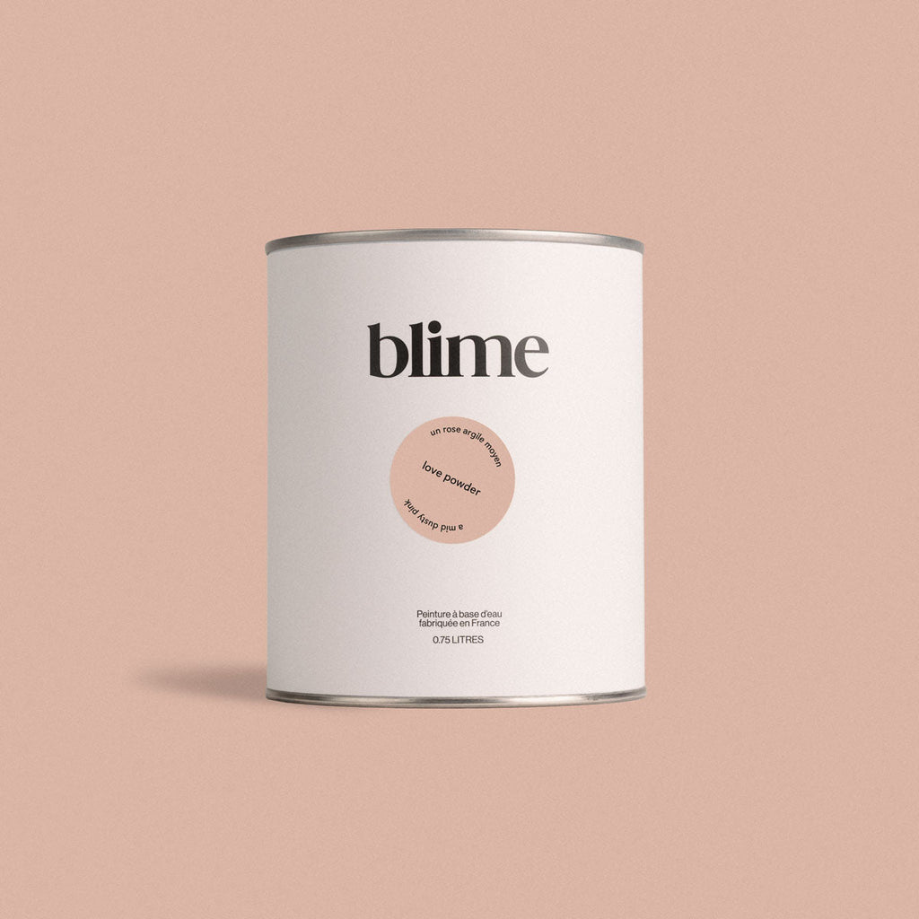 Pot de peinture 0,75L Love powder - teinte rose poudre