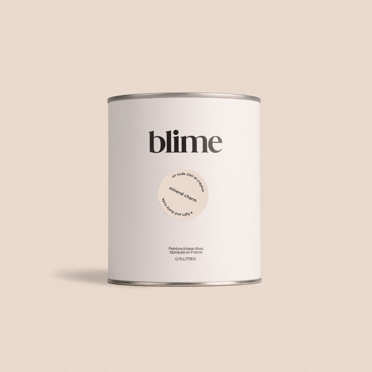 Pot de peinture 0,75L Mineral charm - teinte beige rose 