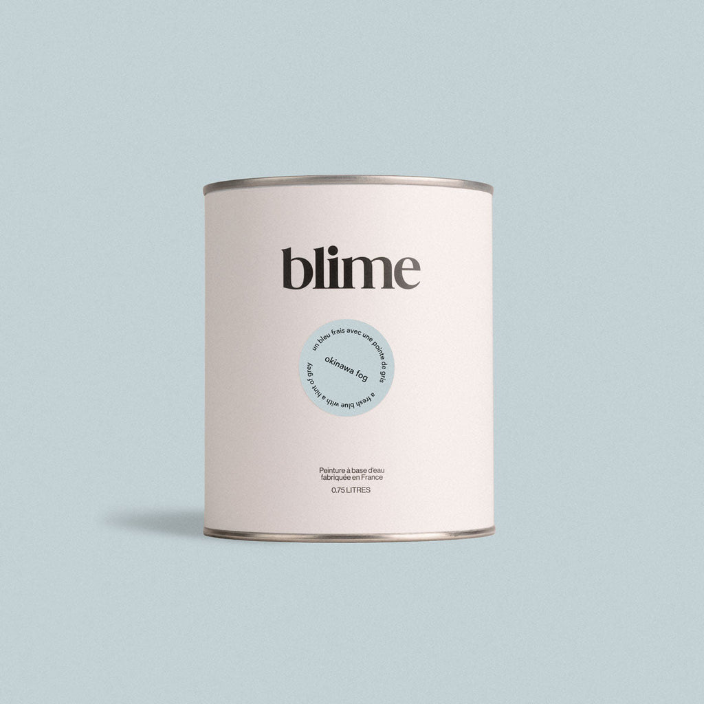 Pot de peinture 0,75L Okinawa fog - teinte bleu clair