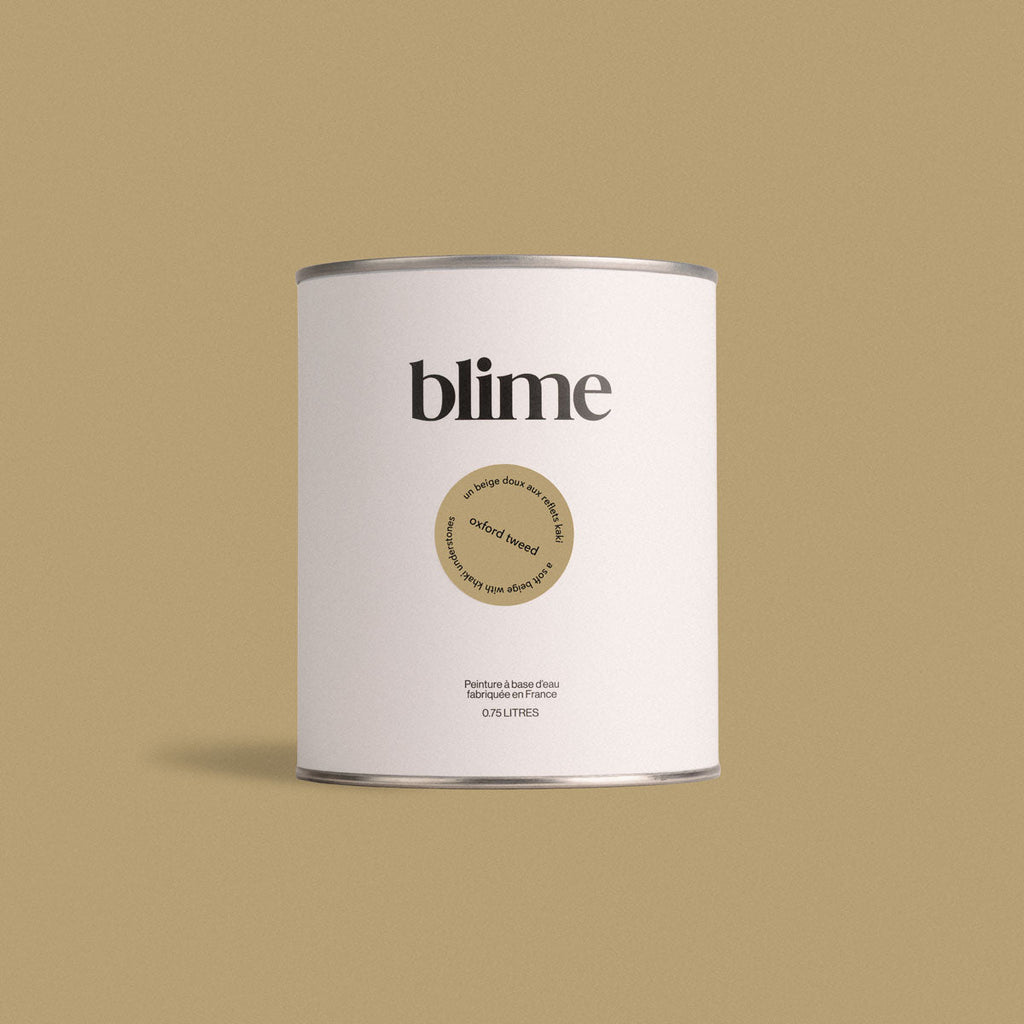 Pot de peinture 0,75L Oxford tweed - teinte vert jaune claire