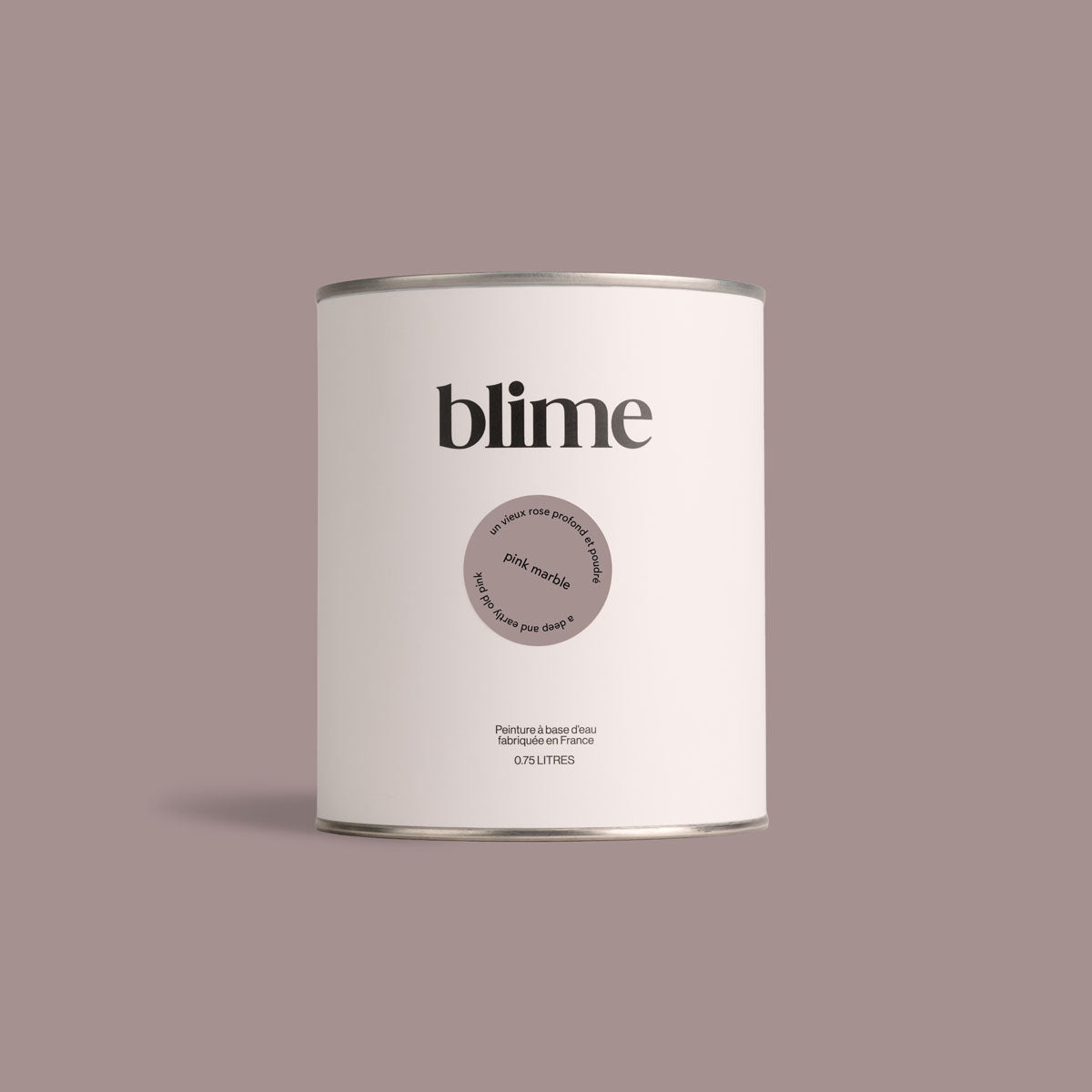Pot de peinture 0,75L Pink marble - teinte vieux rose