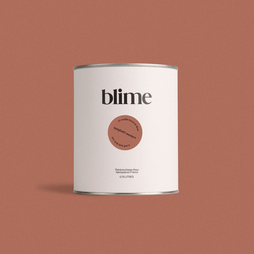 Pot de peinture 0,75L Spaghetti western - teinte terracotta orange