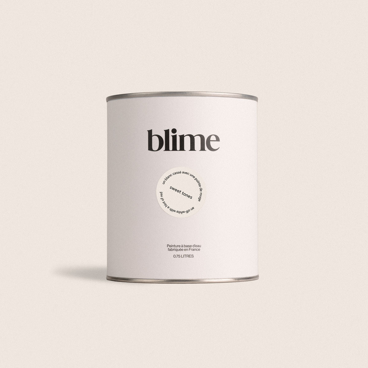 Pot de peinture 0,75L Sweet tones - teinte blanc rose