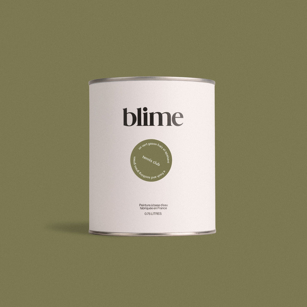 Pot de peinture 0,75L Tennis club - teinte vert kaki